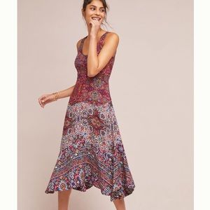 Anthropologie Maeve Violette Dress